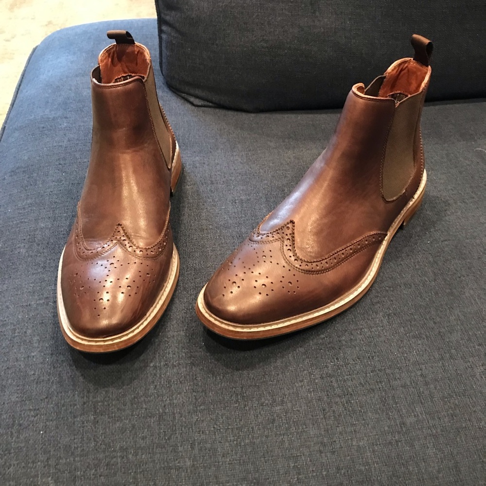 Fairly New Leather Boots - Wore one or two times